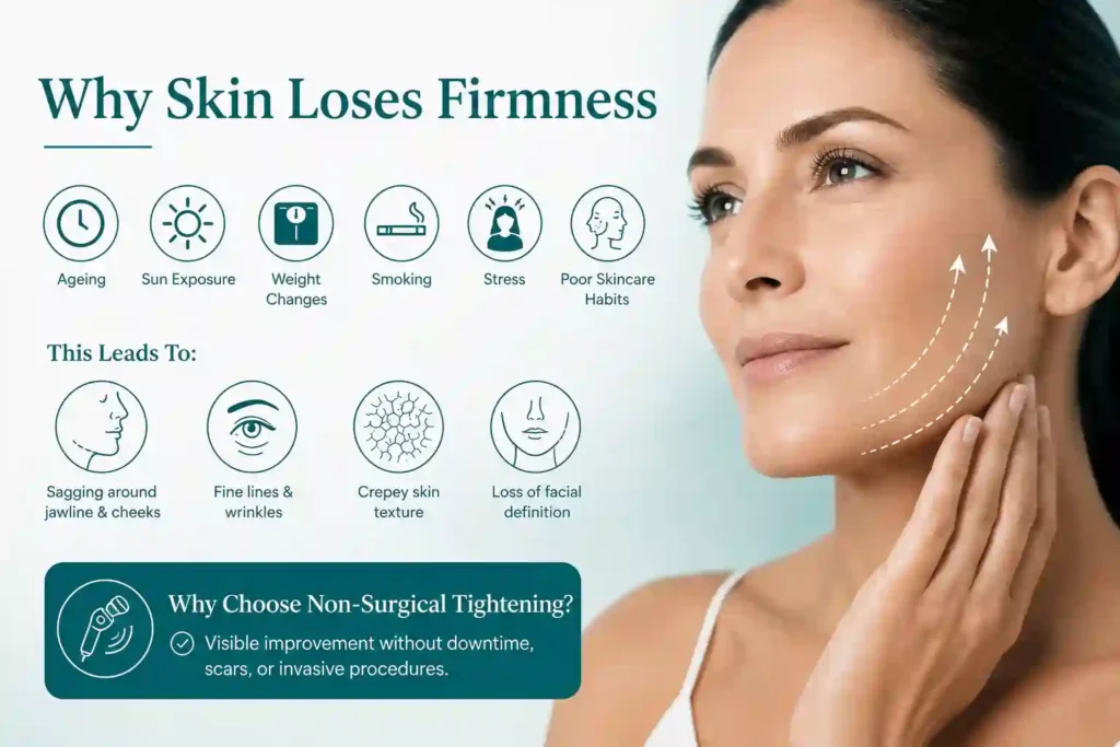 What Makes Skin Lose Firmness and Why Do People Seek Non-Surgical Tightening Worksop?